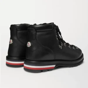 MONCLER LEATHER HIKING BOOTIES
