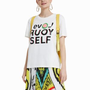 DESIGUAL LOVE YOURSELF MAJICA