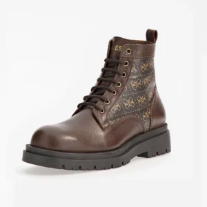 GUESS PISA 4G LOGO COMBAT BOOTS