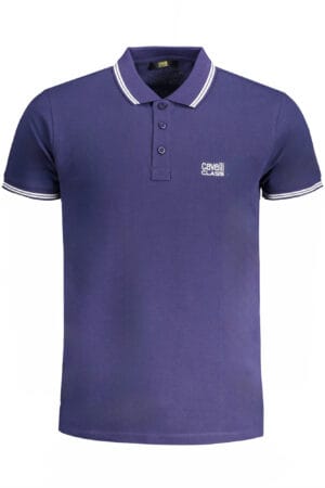CAVALLI CLASS POLO MANICHE CORTE UOMO BLU