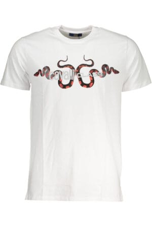CAVALLI CLASS T-SHIRT MANICHE CORTE UOMO BIANCO