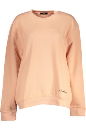 CAVALLI CLASS FELPA SENZA ZIP DONNA ROSA