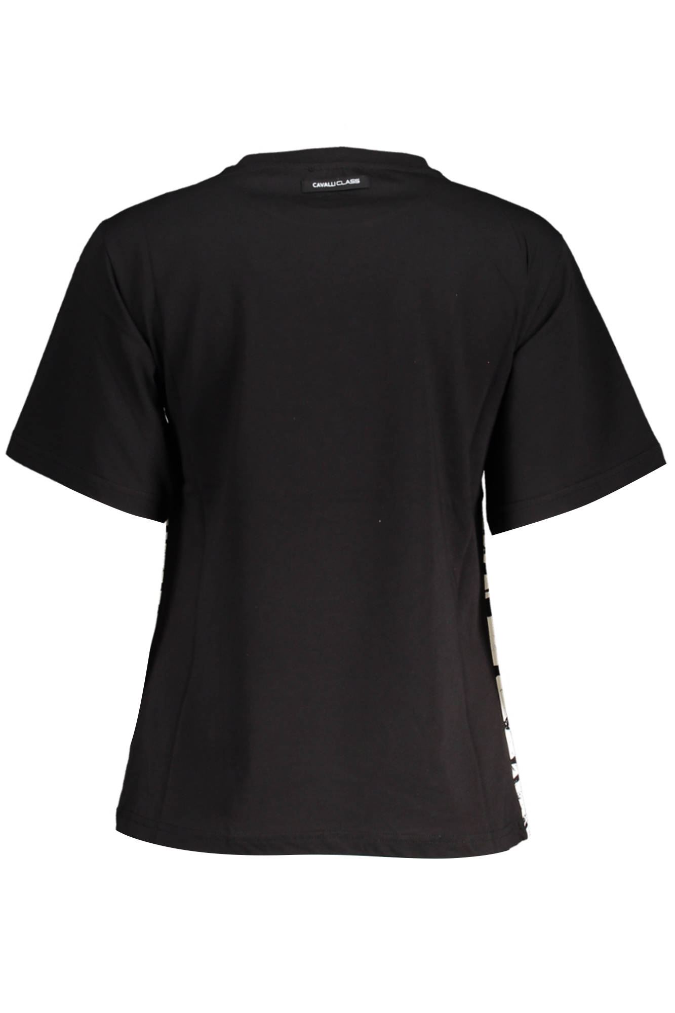 cavalliclasst-shirtmanichecortedonnanero_2
