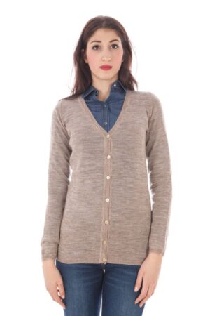 FRED PERRY CARDIGAN DONNA BEIGE