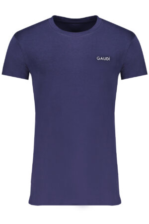 GAUDÌ T-SHIRT MANICHE CORTE UOMO BLU