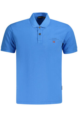 NAPAPIJRI POLO MANICHE CORTE UOMO BLU