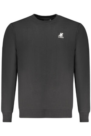U.S. GRAND POLO FELPA SENZA ZIP UOMO NERO