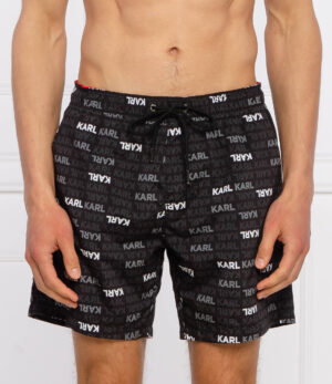 KARL LAGERFELD BEACHWEAR COSTUME PARTE SOTTO UOMO NERO