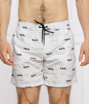 KARL LAGERFELD BEACHWEAR COSTUME PARTE SOTTO UOMO BIANCO