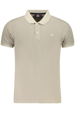 NORWAY 1963 POLO MANICHE CORTE UOMO BEIGE