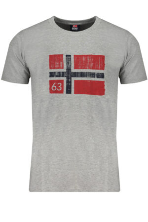NORWAY 1963 T-SHIRT MANICHE CORTE UOMO GRIGIO