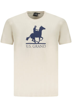 U.S. GRAND POLO T-SHIRT MANICHE CORTE UOMO BEIGE