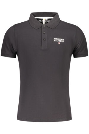 ESERCITO 1659 POLO MANICHE CORTE UOMO NERO