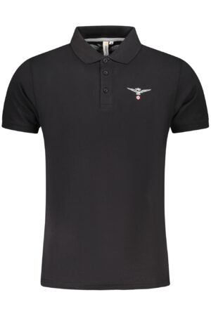 ESERCITO 1659 POLO MANICHE CORTE UOMO NERO