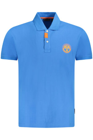 NAPAPIJRI POLO MANICHE CORTE UOMO BLU