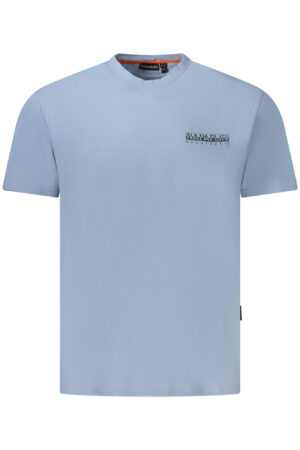 NAPAPIJRI T-SHIRT MANICHE CORTE UOMO AZZURRO