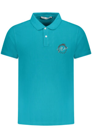 TRUSSARDI POLO MANICHE CORTE UOMO AZZURRO