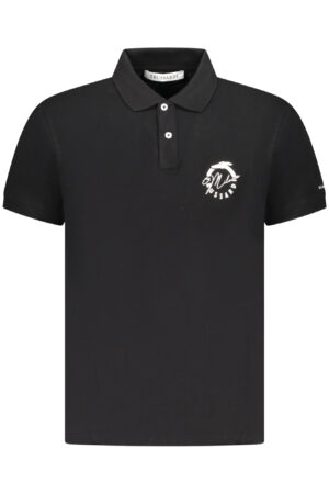 TRUSSARDI POLO MANICHE CORTE UOMO NERO